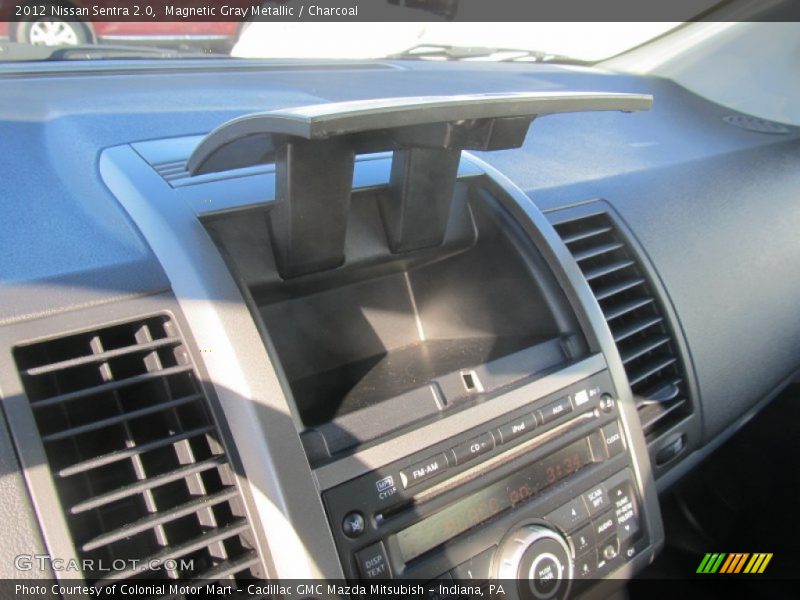 Magnetic Gray Metallic / Charcoal 2012 Nissan Sentra 2.0