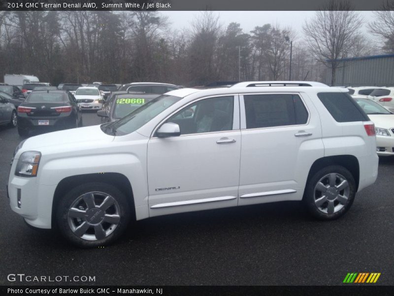 Summit White / Jet Black 2014 GMC Terrain Denali AWD