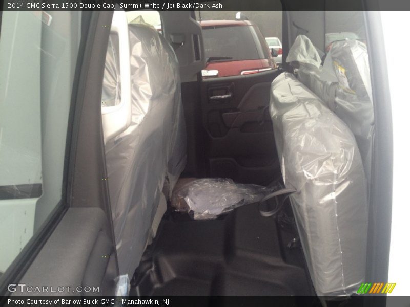 Summit White / Jet Black/Dark Ash 2014 GMC Sierra 1500 Double Cab