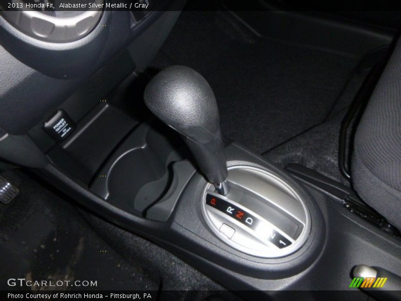 Alabaster Silver Metallic / Gray 2013 Honda Fit