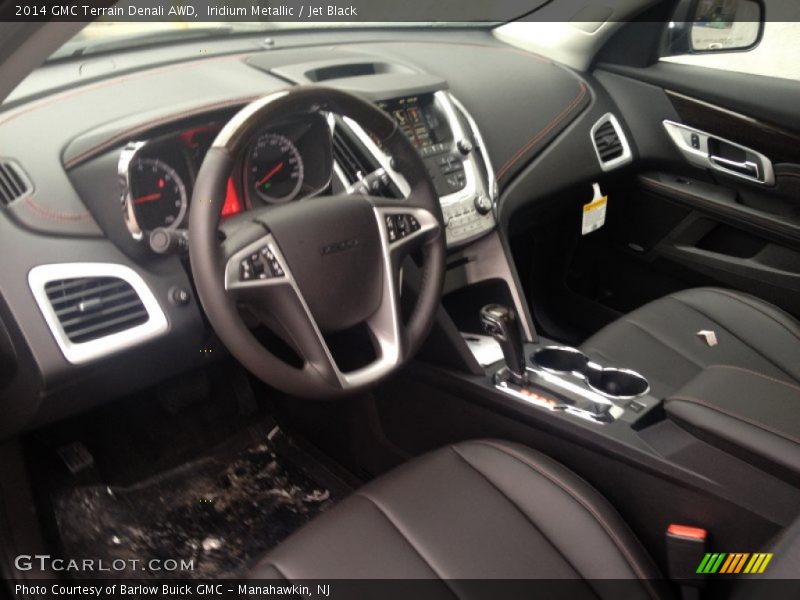 Iridium Metallic / Jet Black 2014 GMC Terrain Denali AWD