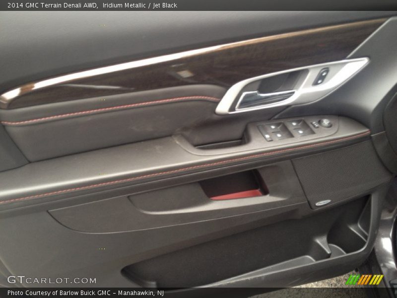 Iridium Metallic / Jet Black 2014 GMC Terrain Denali AWD