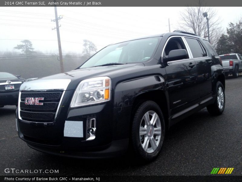 Ashen Gray Metallic / Jet Black 2014 GMC Terrain SLE