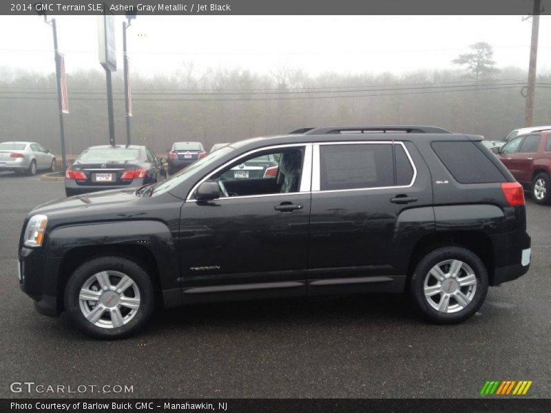 Ashen Gray Metallic / Jet Black 2014 GMC Terrain SLE