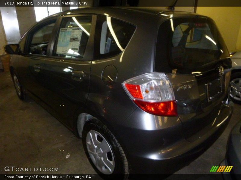 Polished Metal Metallic / Gray 2013 Honda Fit