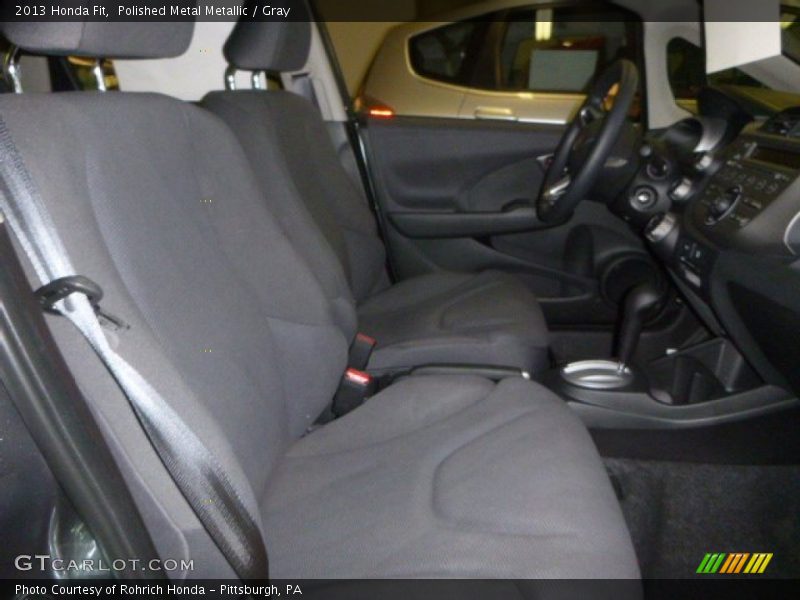 Polished Metal Metallic / Gray 2013 Honda Fit