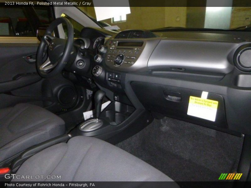Polished Metal Metallic / Gray 2013 Honda Fit