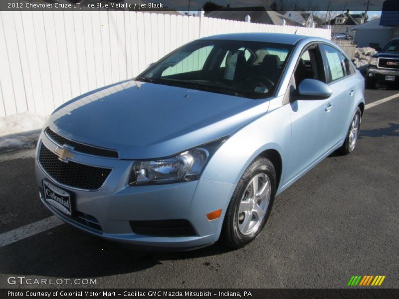 Ice Blue Metallic / Jet Black 2012 Chevrolet Cruze LT