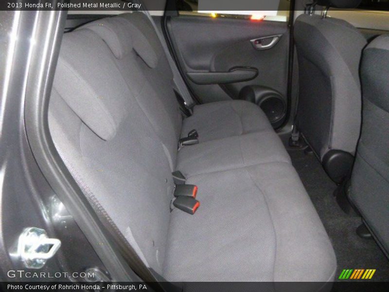 Polished Metal Metallic / Gray 2013 Honda Fit