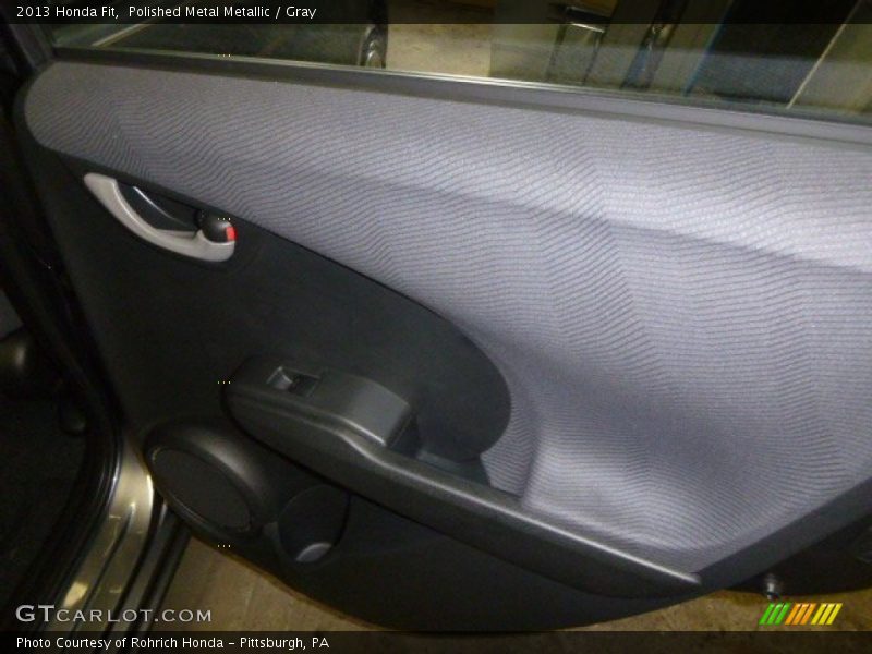 Polished Metal Metallic / Gray 2013 Honda Fit