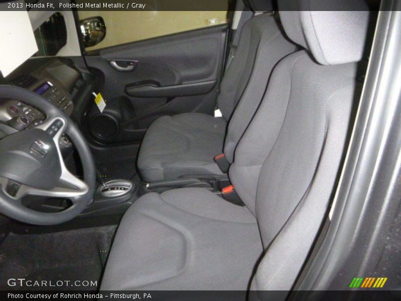 Polished Metal Metallic / Gray 2013 Honda Fit