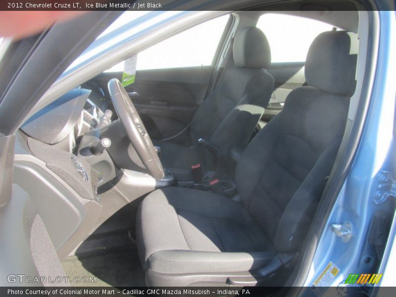 Ice Blue Metallic / Jet Black 2012 Chevrolet Cruze LT