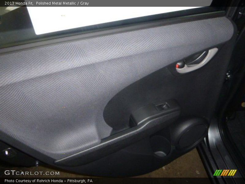 Polished Metal Metallic / Gray 2013 Honda Fit