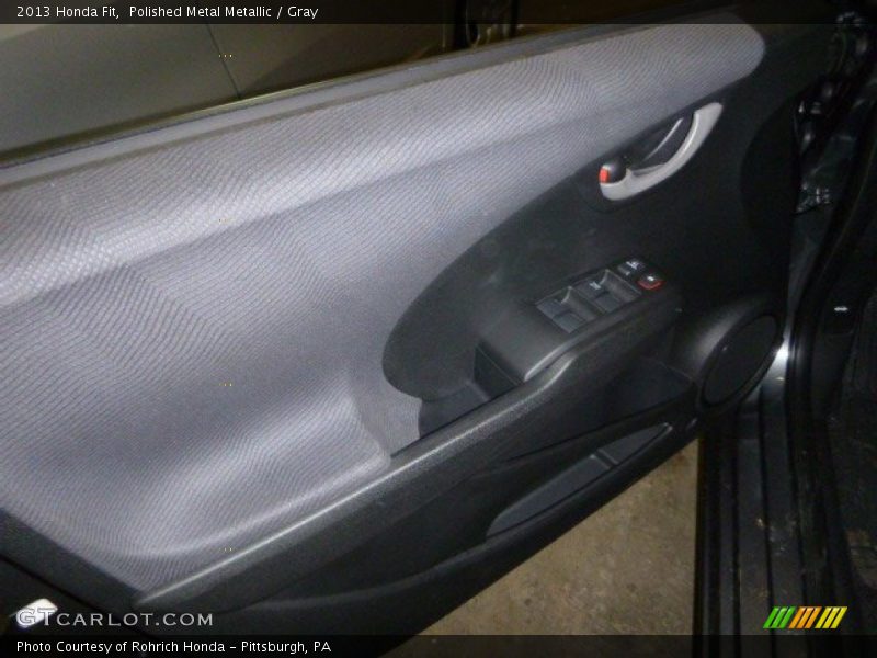Polished Metal Metallic / Gray 2013 Honda Fit