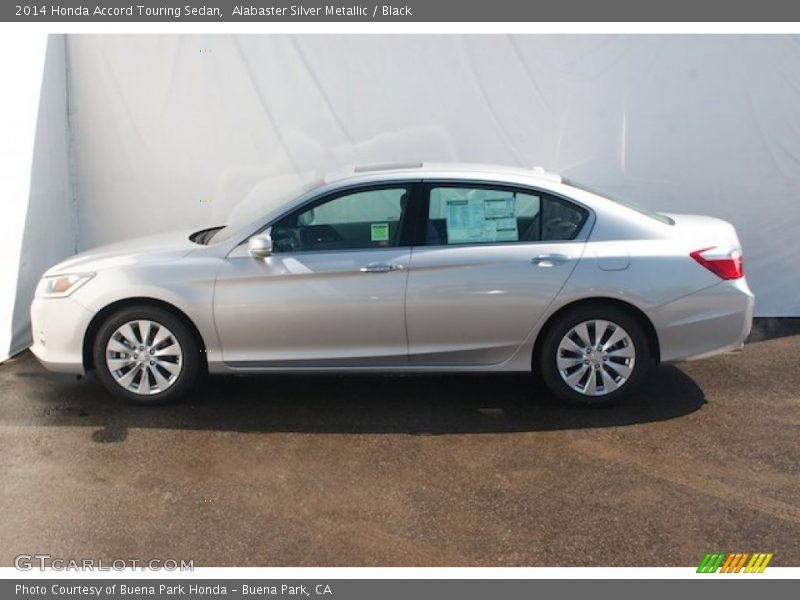 Alabaster Silver Metallic / Black 2014 Honda Accord Touring Sedan