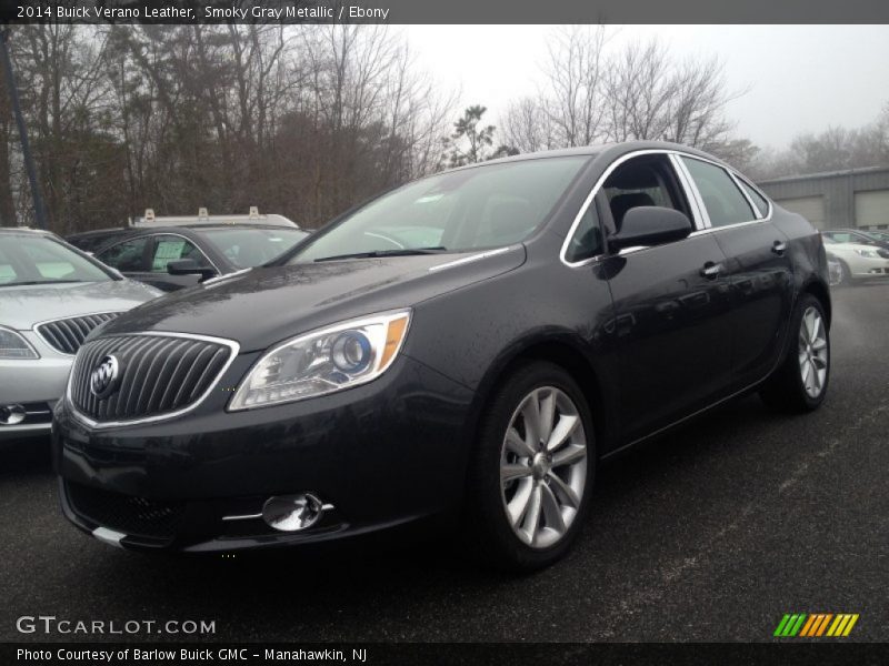 Smoky Gray Metallic / Ebony 2014 Buick Verano Leather