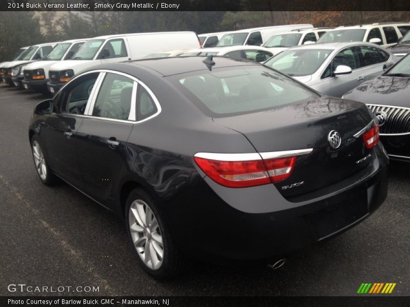 Smoky Gray Metallic / Ebony 2014 Buick Verano Leather