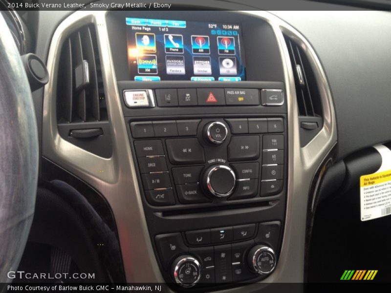 Smoky Gray Metallic / Ebony 2014 Buick Verano Leather