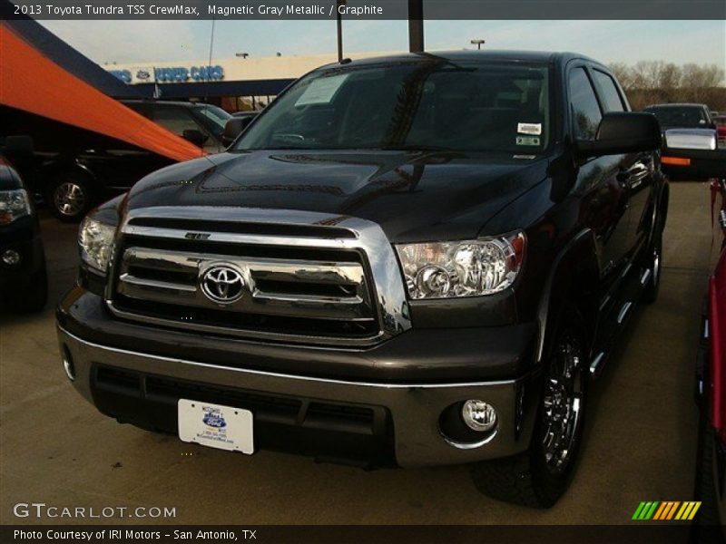 Magnetic Gray Metallic / Graphite 2013 Toyota Tundra TSS CrewMax