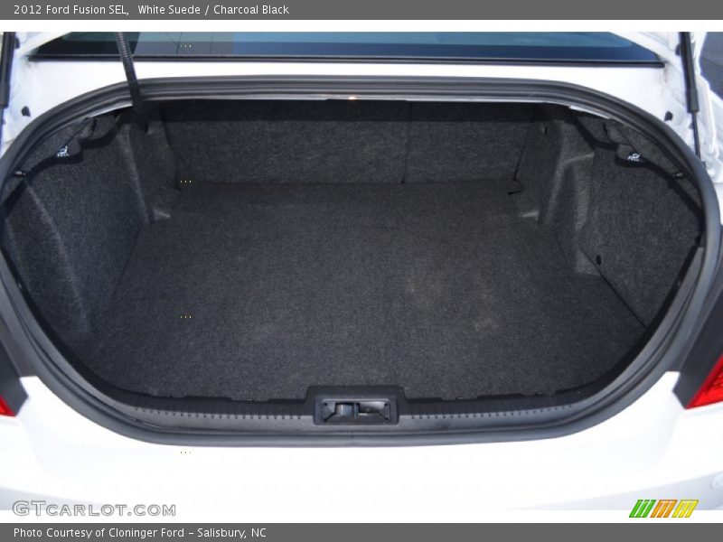 White Suede / Charcoal Black 2012 Ford Fusion SEL