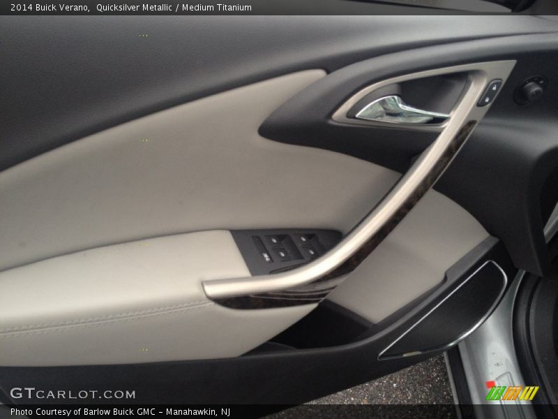 Quicksilver Metallic / Medium Titanium 2014 Buick Verano