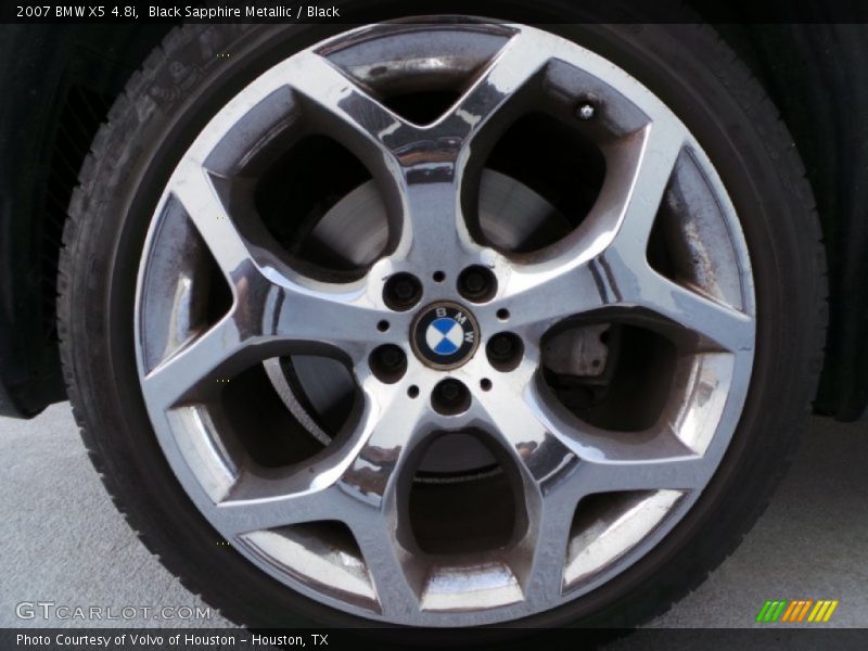 Black Sapphire Metallic / Black 2007 BMW X5 4.8i