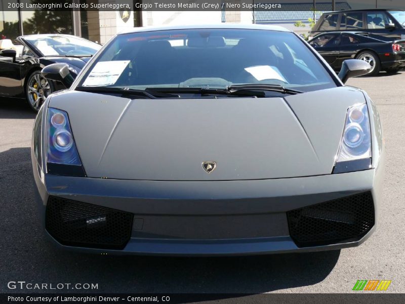 Grigio Telesto Metallic (Grey) / Nero Superleggera 2008 Lamborghini Gallardo Superleggera