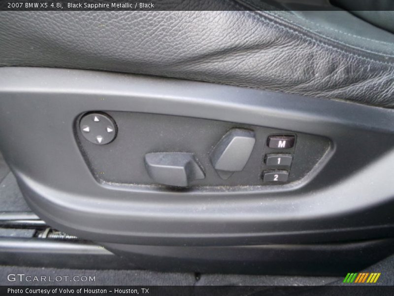 Black Sapphire Metallic / Black 2007 BMW X5 4.8i