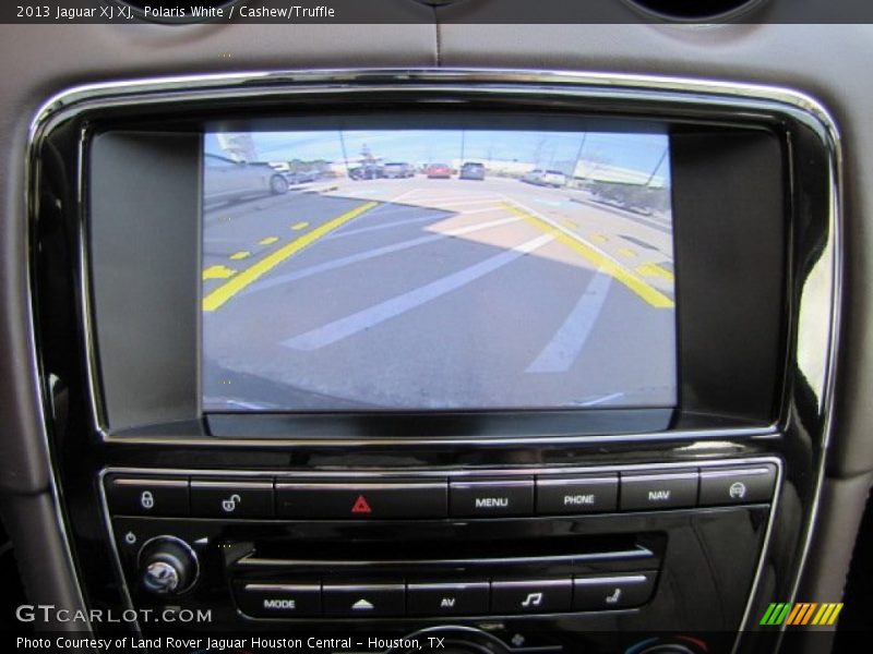 Polaris White / Cashew/Truffle 2013 Jaguar XJ XJ