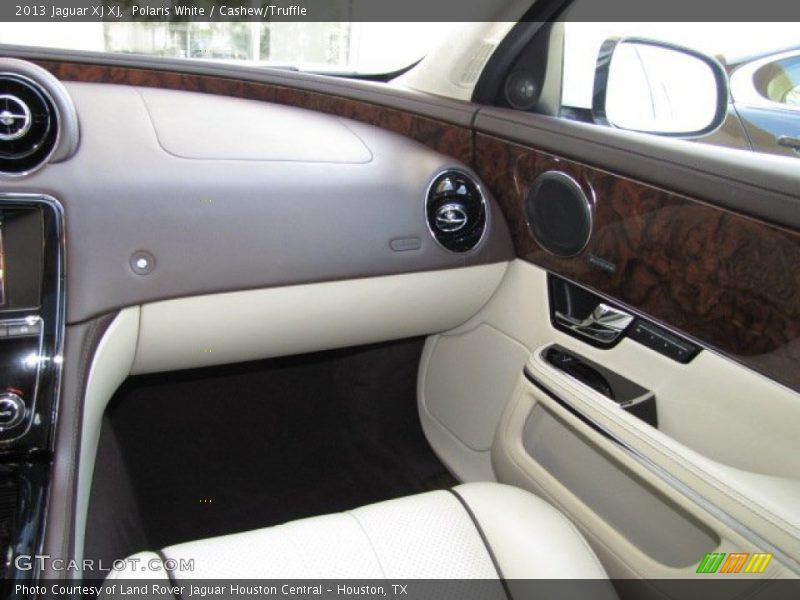 Polaris White / Cashew/Truffle 2013 Jaguar XJ XJ