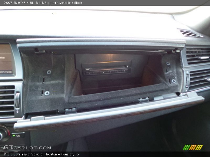 Black Sapphire Metallic / Black 2007 BMW X5 4.8i