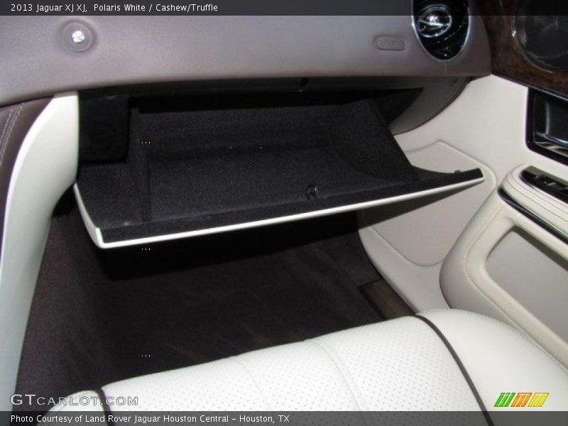 Polaris White / Cashew/Truffle 2013 Jaguar XJ XJ