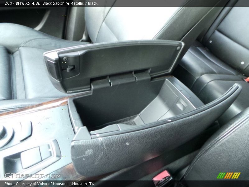 Black Sapphire Metallic / Black 2007 BMW X5 4.8i