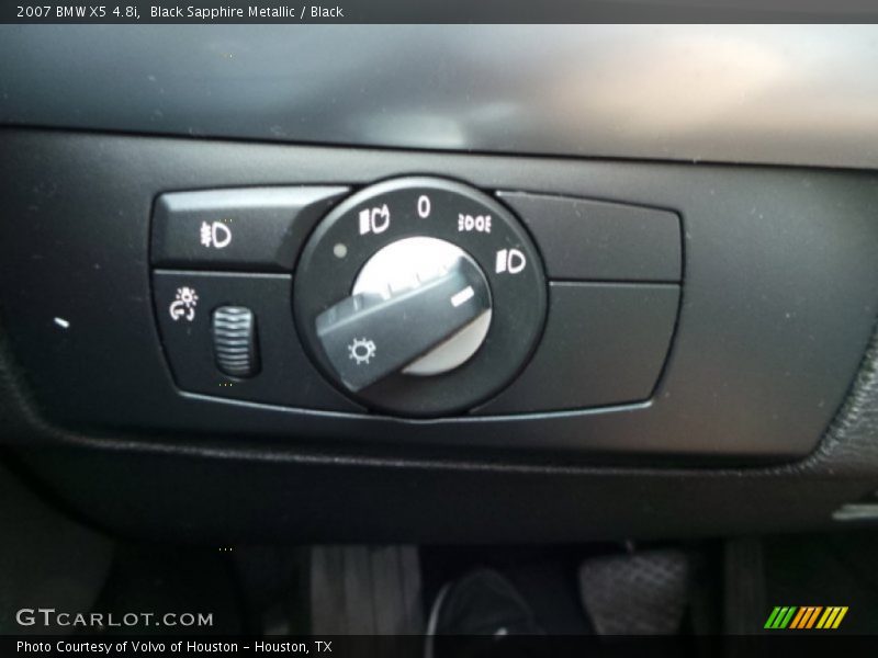 Black Sapphire Metallic / Black 2007 BMW X5 4.8i