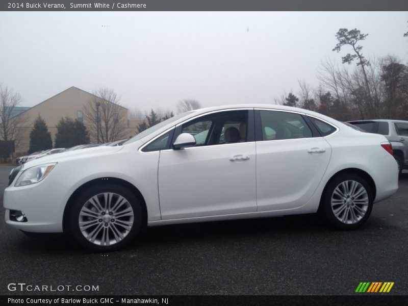 Summit White / Cashmere 2014 Buick Verano
