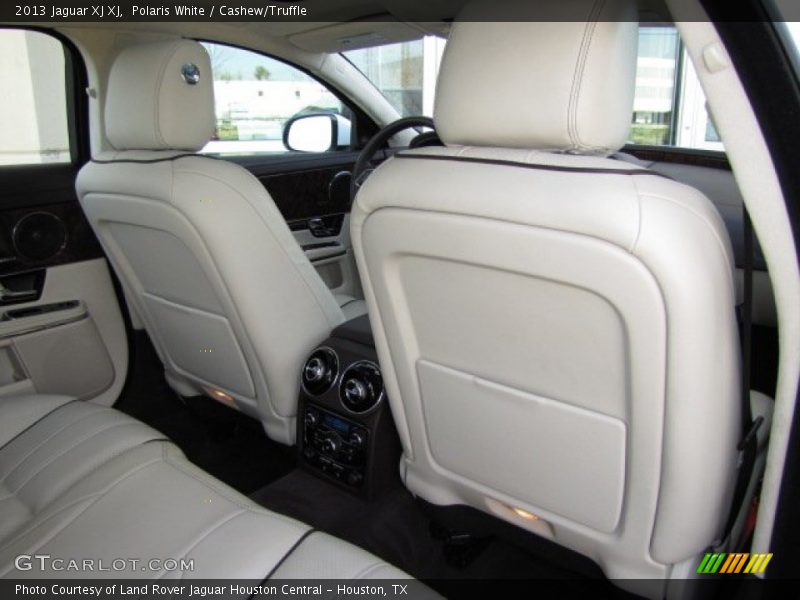 Polaris White / Cashew/Truffle 2013 Jaguar XJ XJ