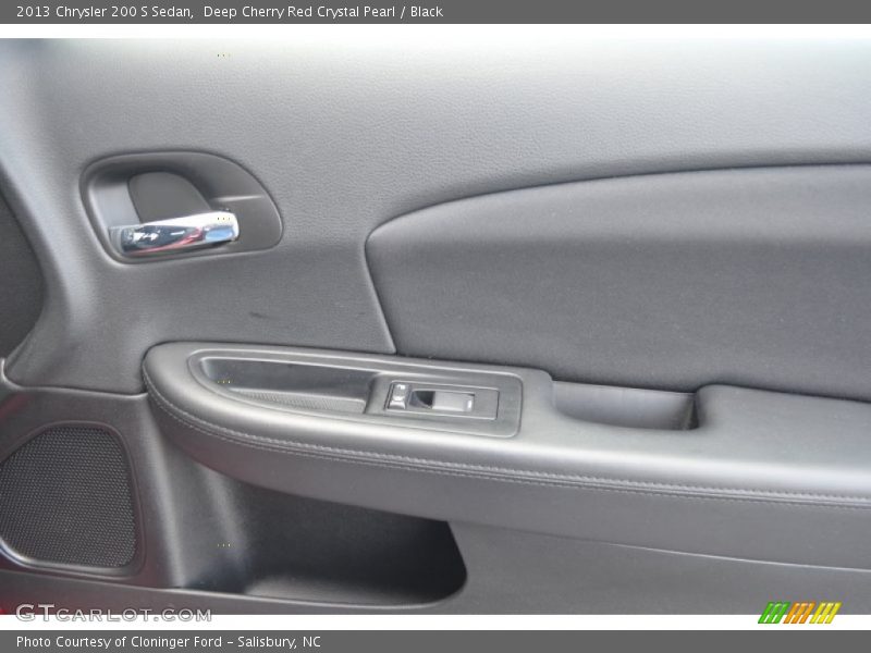 Deep Cherry Red Crystal Pearl / Black 2013 Chrysler 200 S Sedan