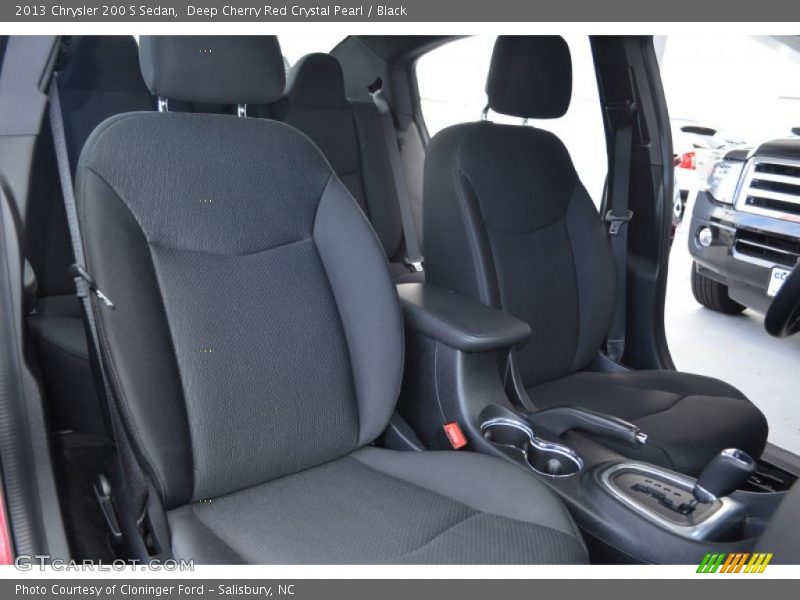 Deep Cherry Red Crystal Pearl / Black 2013 Chrysler 200 S Sedan