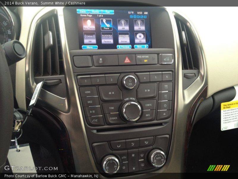 Summit White / Cashmere 2014 Buick Verano