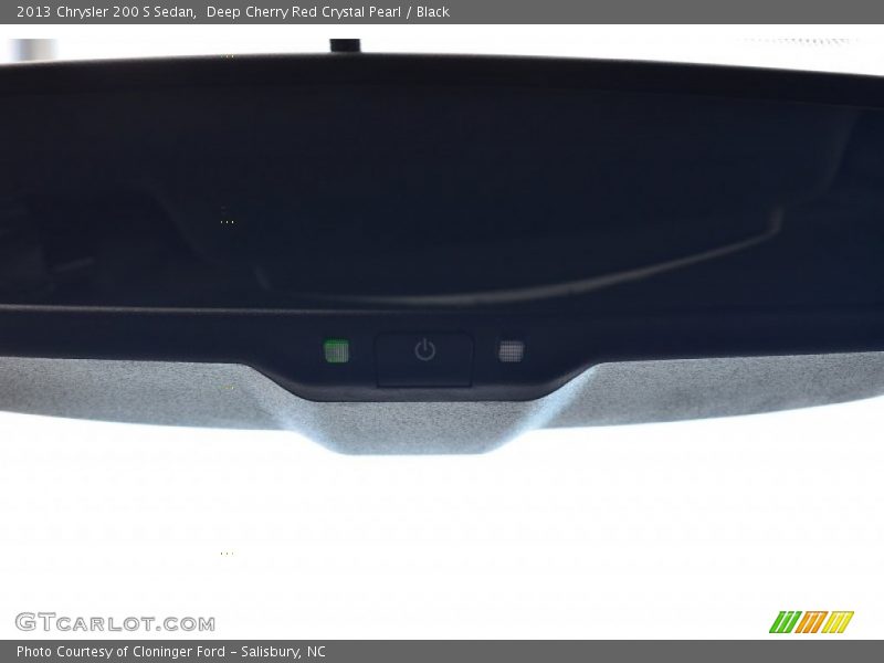 Deep Cherry Red Crystal Pearl / Black 2013 Chrysler 200 S Sedan