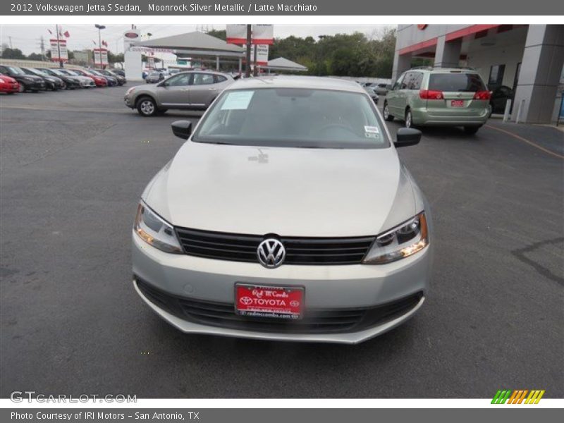 Moonrock Silver Metallic / Latte Macchiato 2012 Volkswagen Jetta S Sedan
