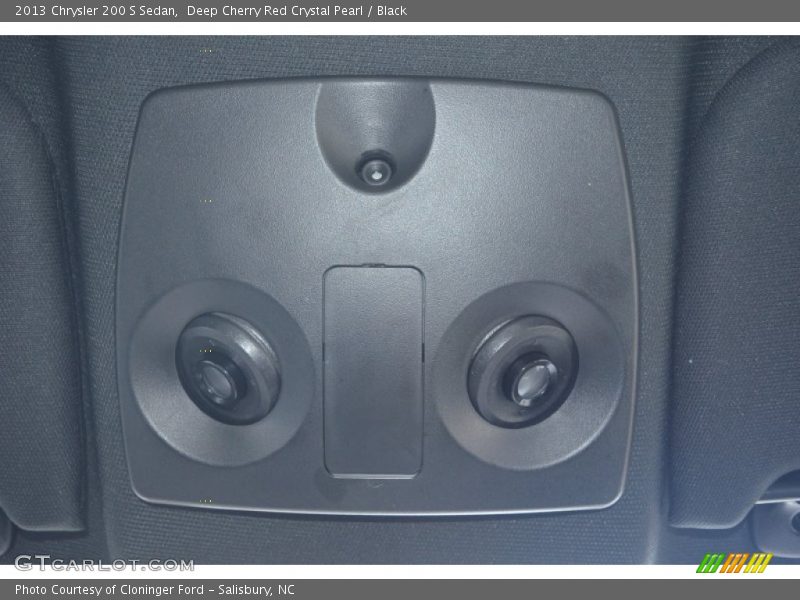 Deep Cherry Red Crystal Pearl / Black 2013 Chrysler 200 S Sedan