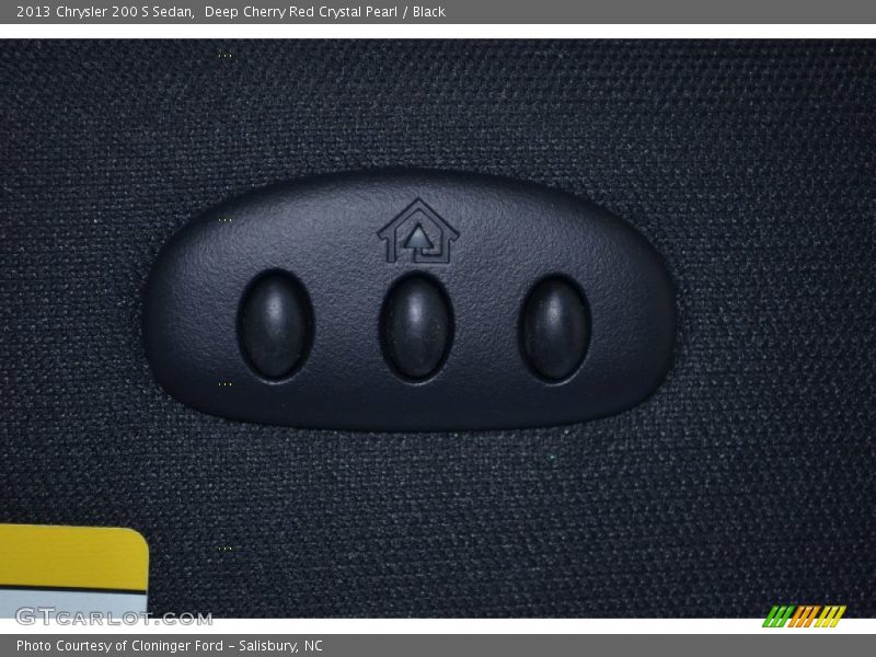 Deep Cherry Red Crystal Pearl / Black 2013 Chrysler 200 S Sedan