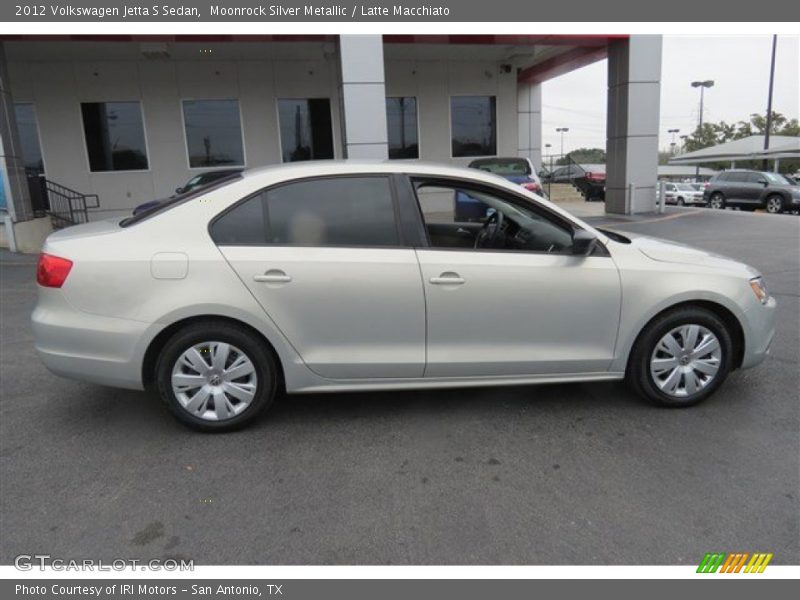 Moonrock Silver Metallic / Latte Macchiato 2012 Volkswagen Jetta S Sedan
