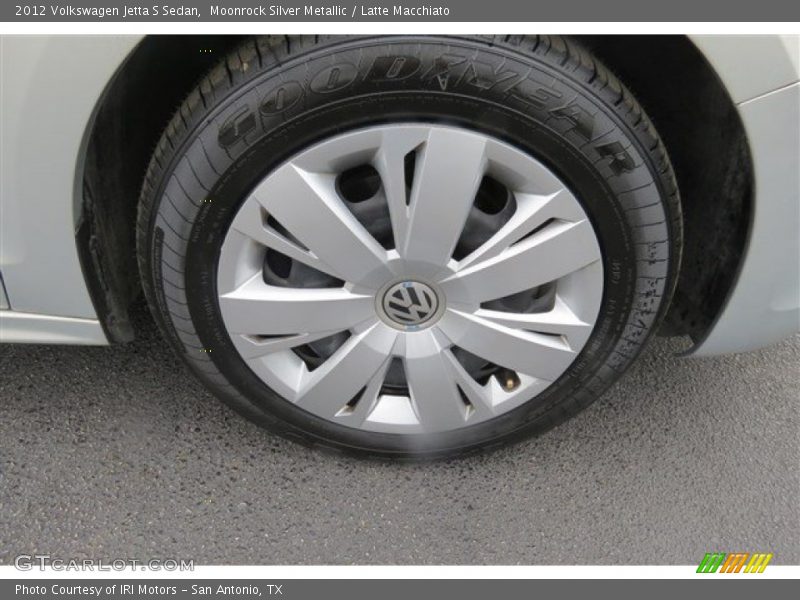 Moonrock Silver Metallic / Latte Macchiato 2012 Volkswagen Jetta S Sedan