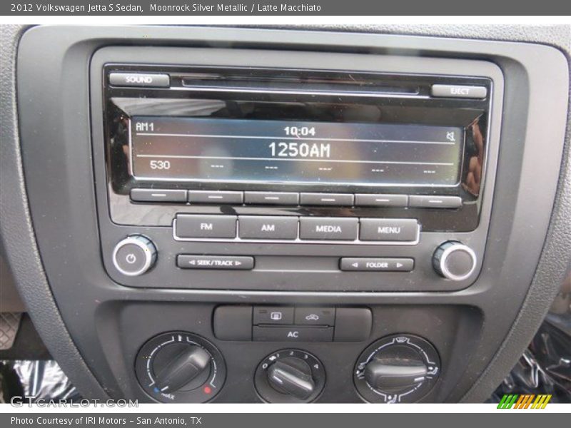 Moonrock Silver Metallic / Latte Macchiato 2012 Volkswagen Jetta S Sedan