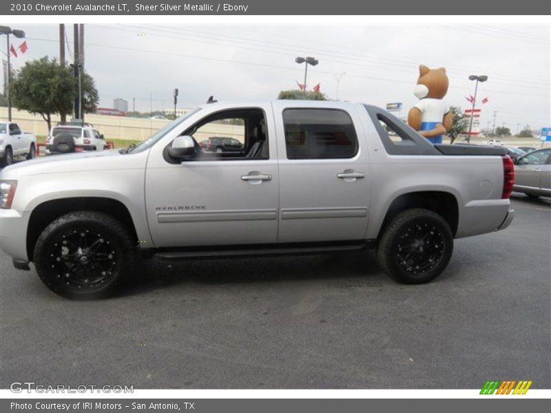 Sheer Silver Metallic / Ebony 2010 Chevrolet Avalanche LT