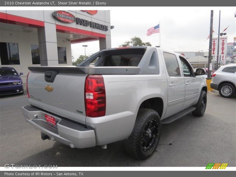 Sheer Silver Metallic / Ebony 2010 Chevrolet Avalanche LT