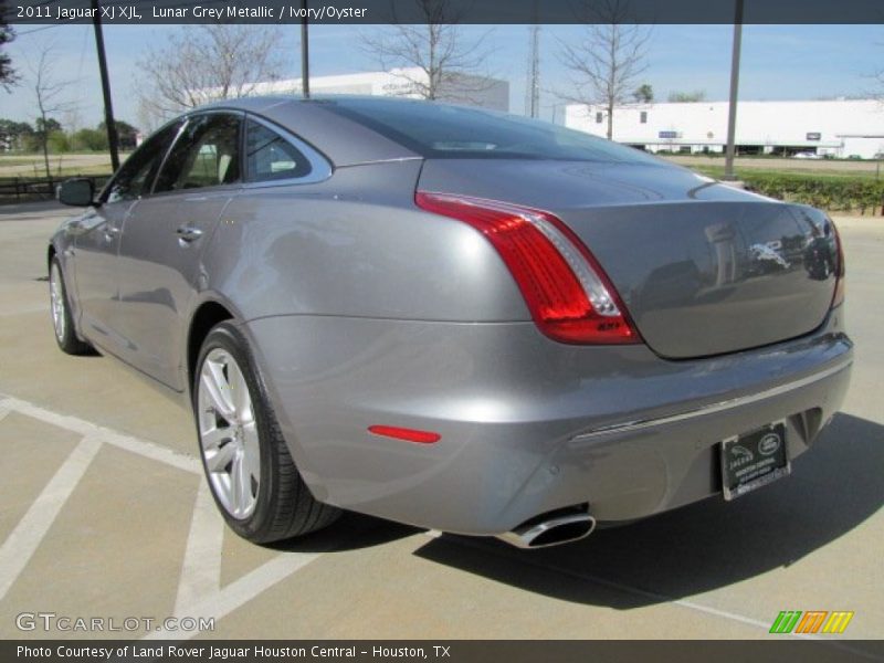 Lunar Grey Metallic / Ivory/Oyster 2011 Jaguar XJ XJL