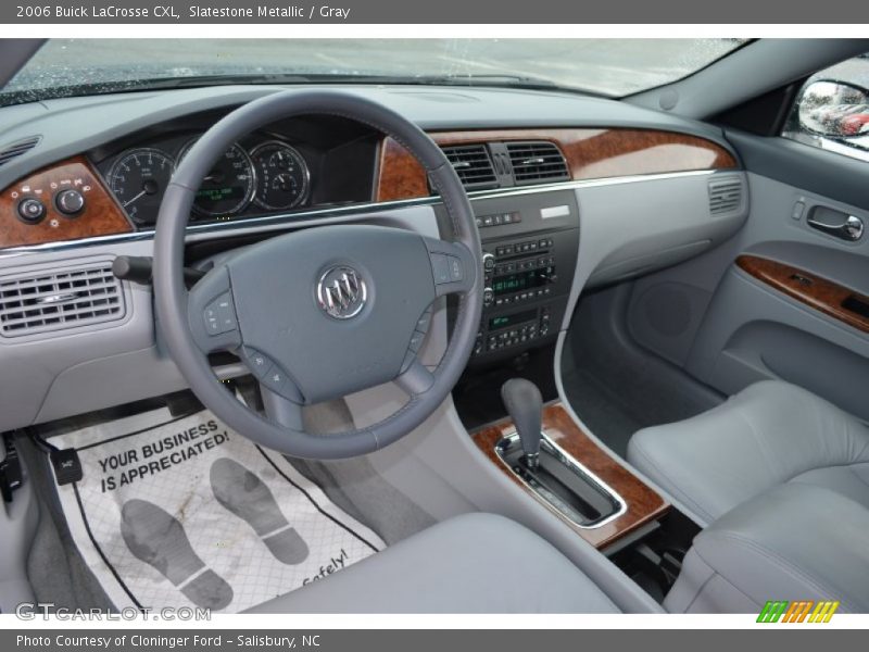 Slatestone Metallic / Gray 2006 Buick LaCrosse CXL